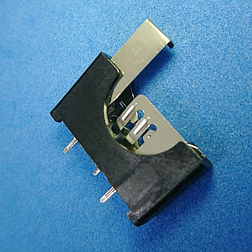 4340-V1E Battery Holder For CR 2032 Dip／Vertical Type