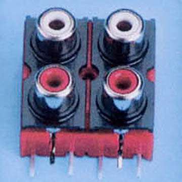 8711 RCA Jack four port